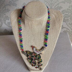 Peacock Necklace